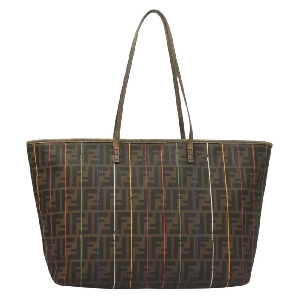 Fendi Zucca Tote Bag Brown